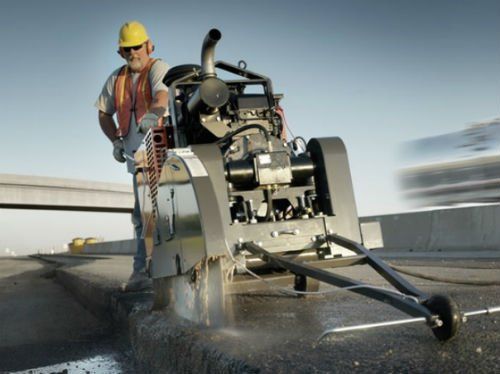 Sega taglia asfalto e cemento