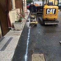 Scavo per acquedotto 5