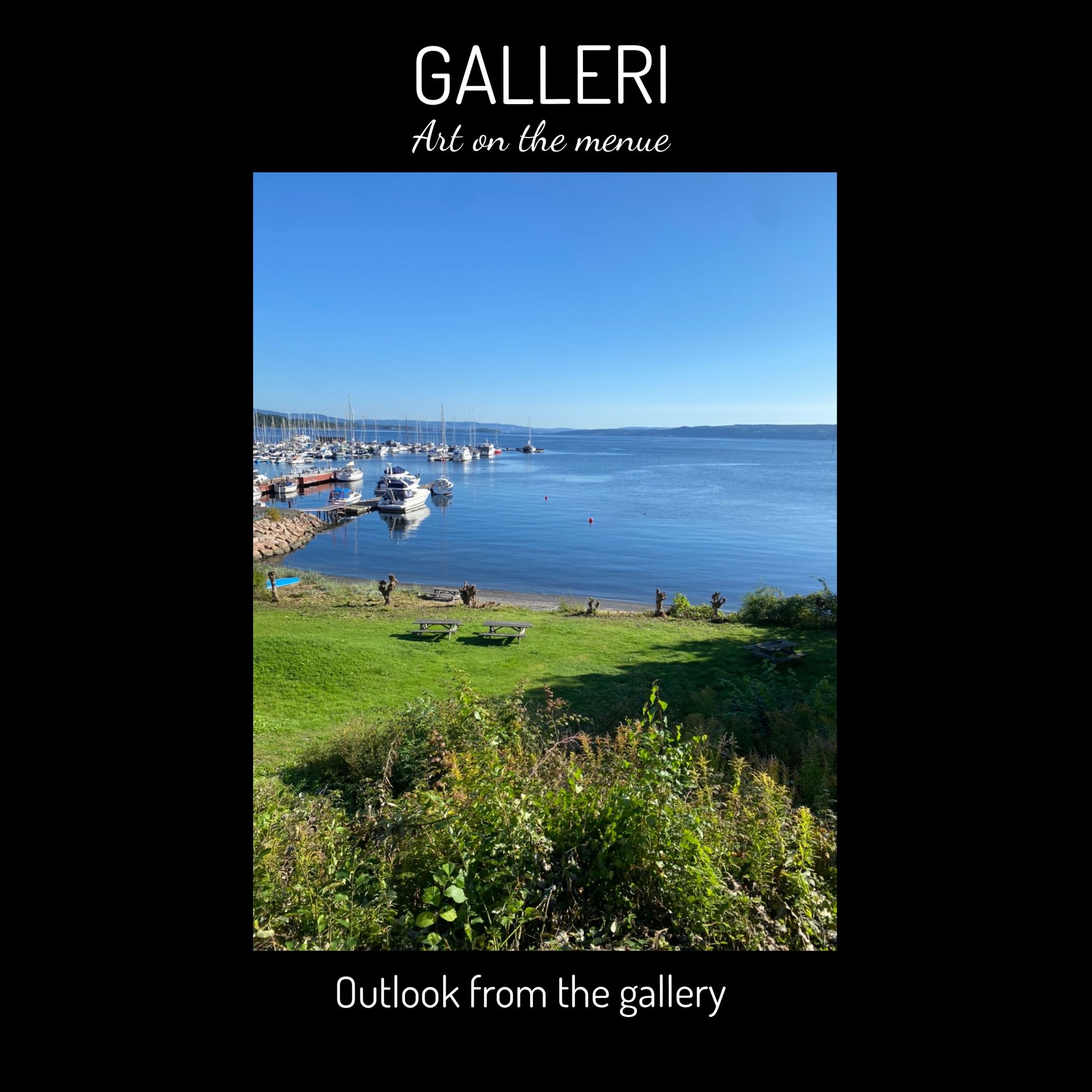 A picture of a body of water with the words 