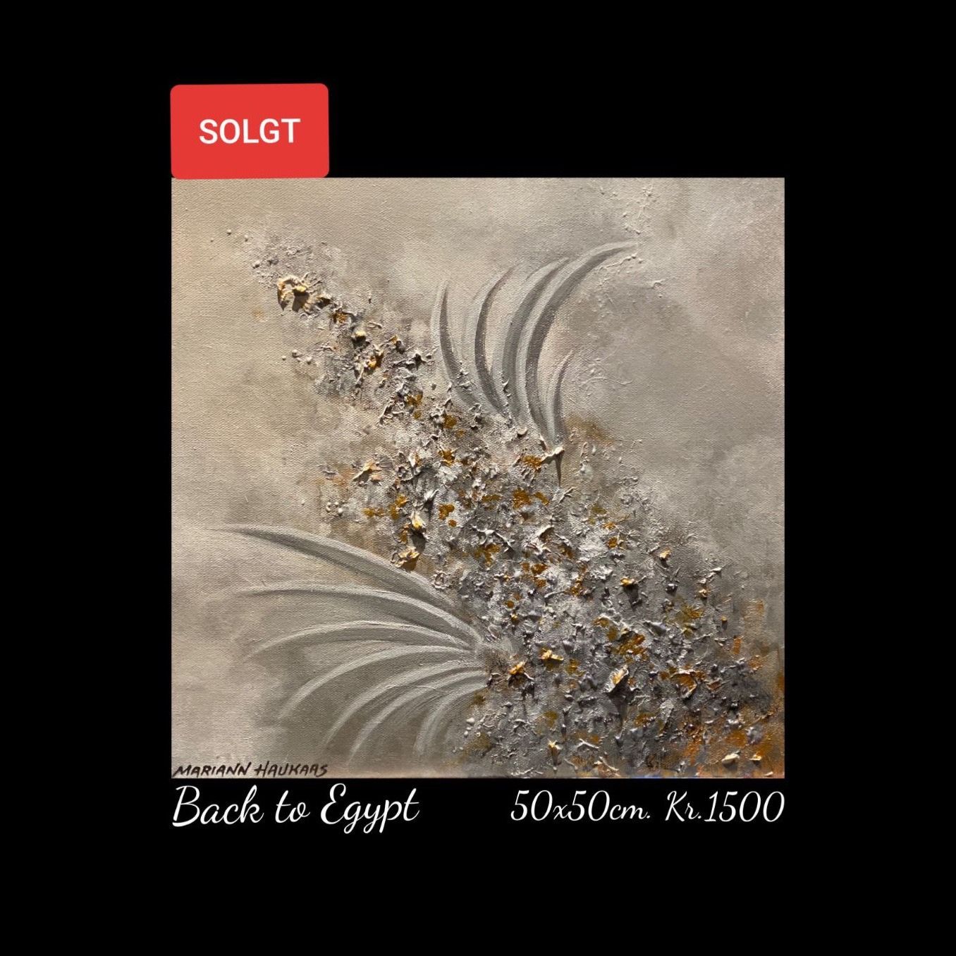 A painting of a pineapple is for sale on a black background.