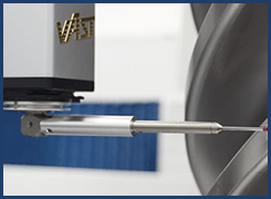 A close up of a machine with the word vesta on it