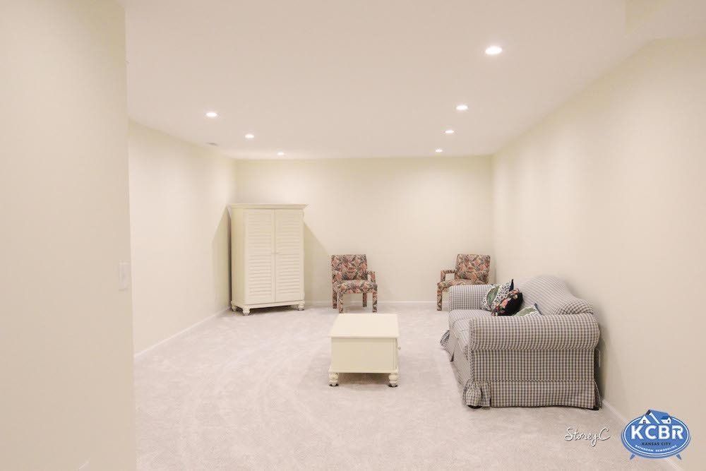 basement remodel in Olathe Kansas
