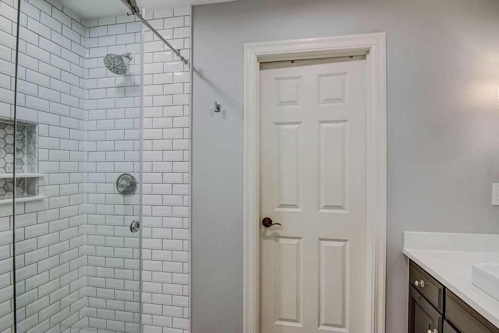 Master bathroom remodeling project on 127th Terrace in Overland Park, KS 66213