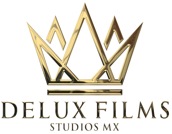 Logotipo de corona plateada con texto 