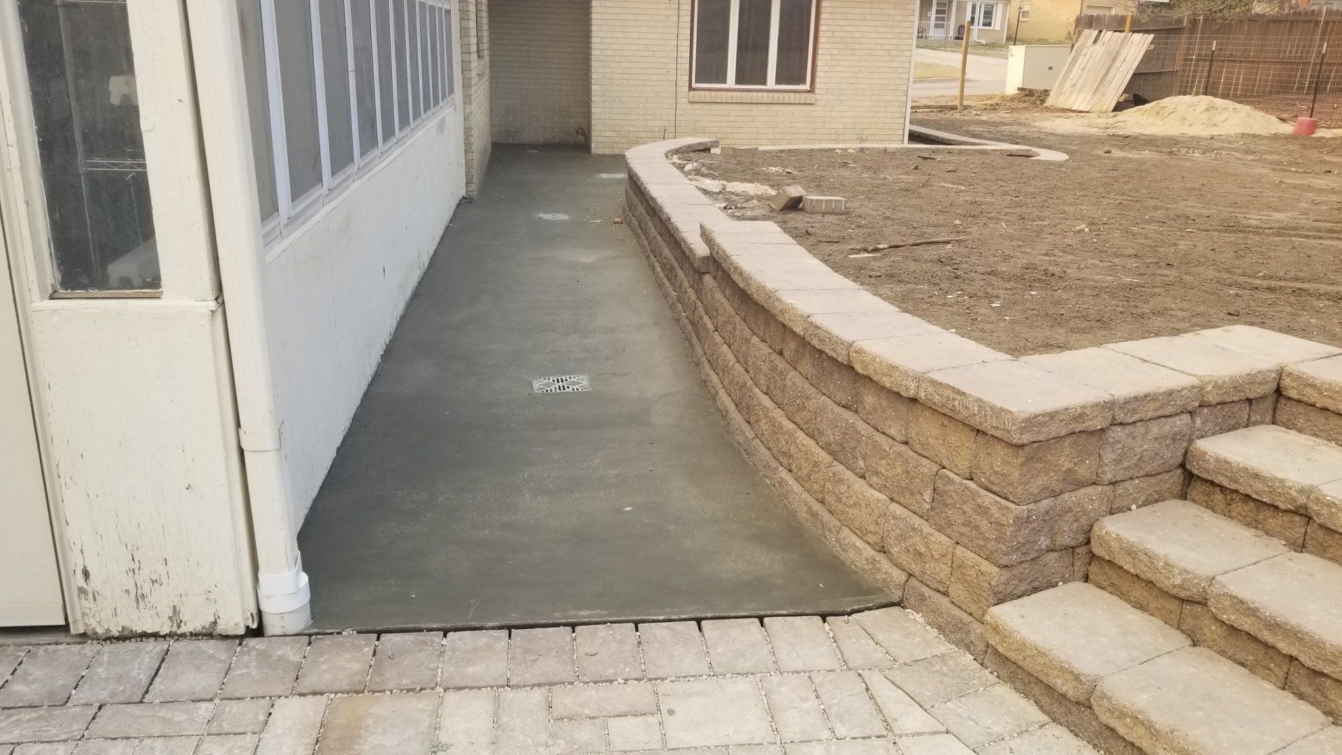 Maintenance — Picture Of A Drainage System in Wichita, KS