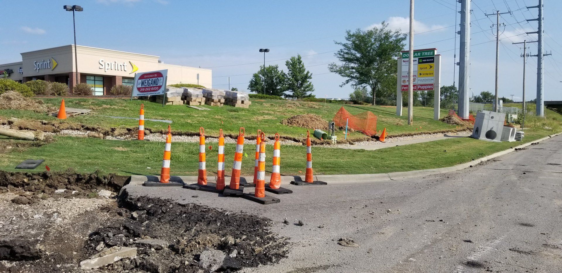 Wichita — Road Under Construction in Wichita, KS