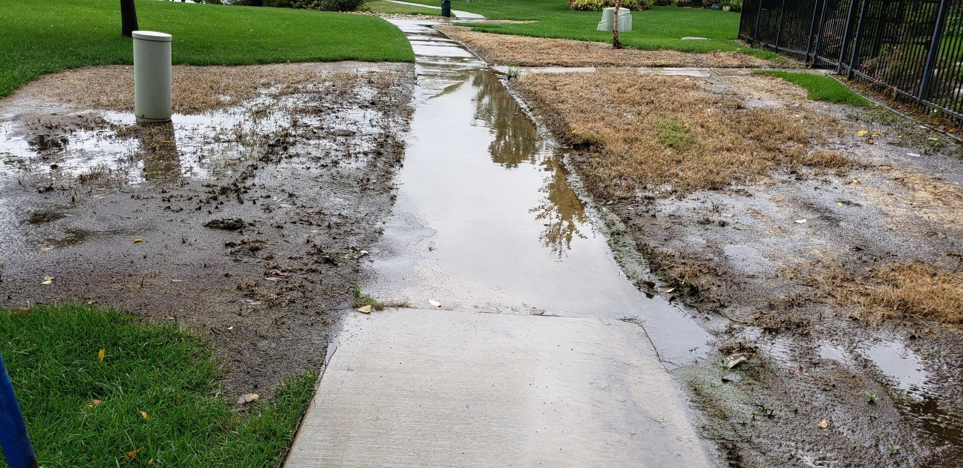 Custom — Drainage System Full Of Water in Wichita, KS