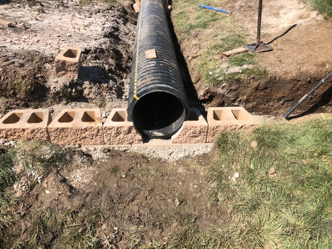 Drainage — Drainage Pipe in Wichita, KS