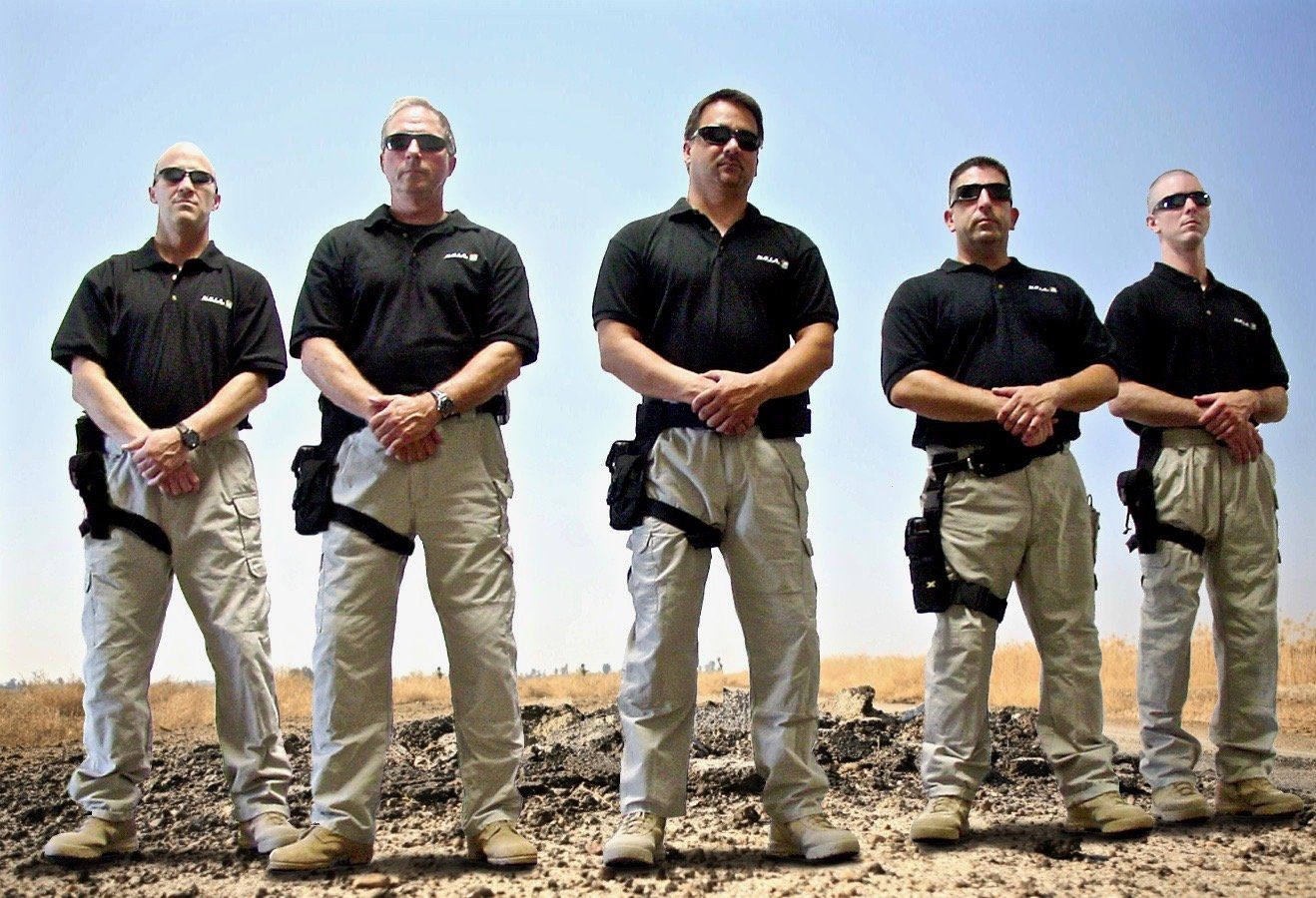 Male Security Guard in Uniform — Sand Pedro, CA — Delta Bravo Group