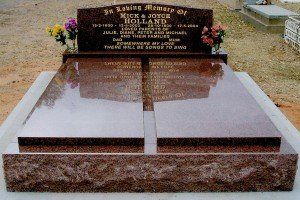 Shiny brown monument — Double Monuments in Dubbo, NSW