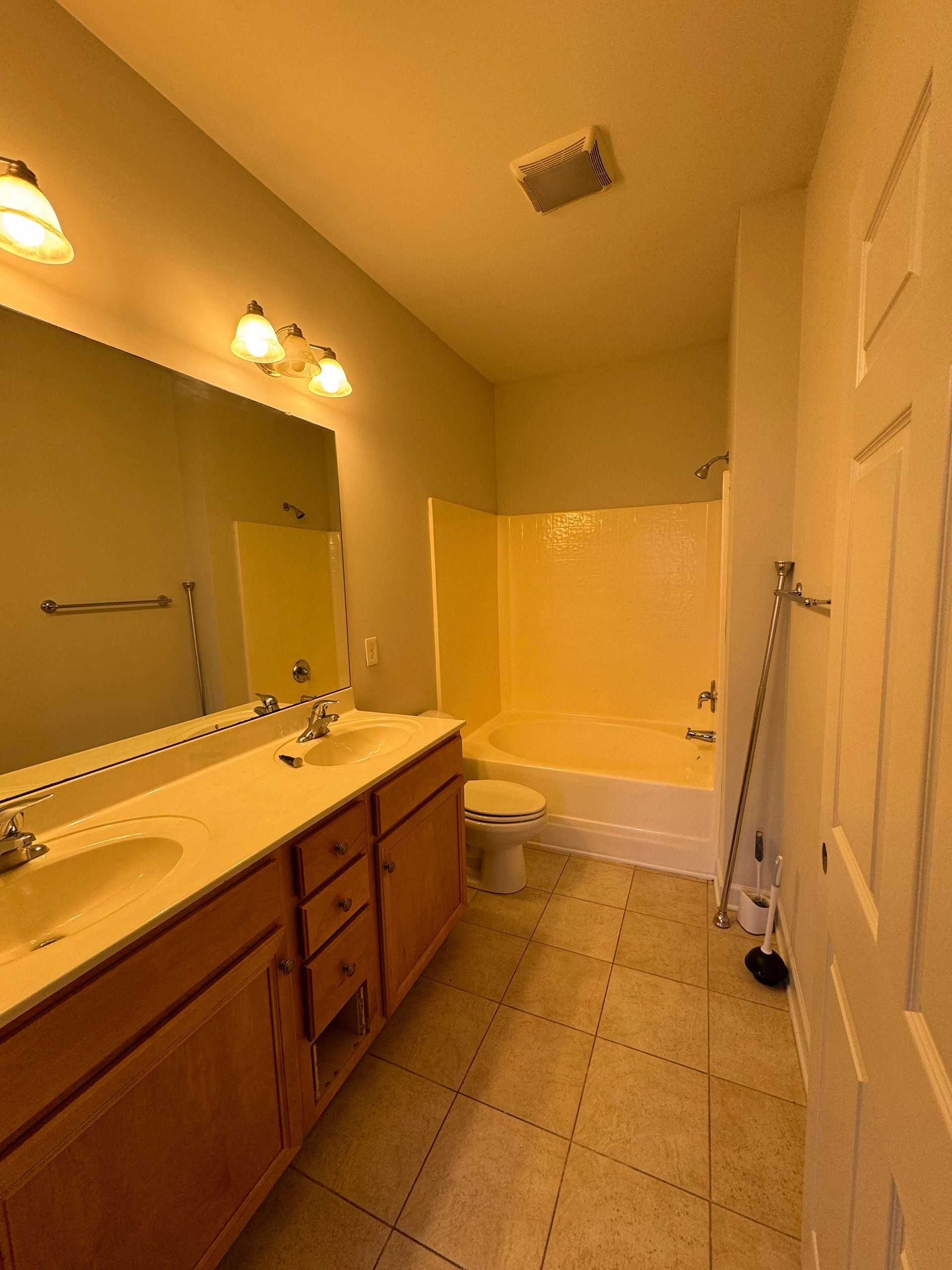 Bathroom Sink With Cabinet — Wilmington, NC — Villa’s NC Painting