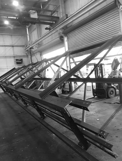 Making Bridge Structure — Custom Steel Fab in Garbutt, QLD