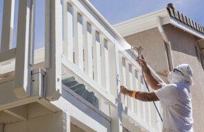 Deck being painted, Exterior Painters in Ambler, PA