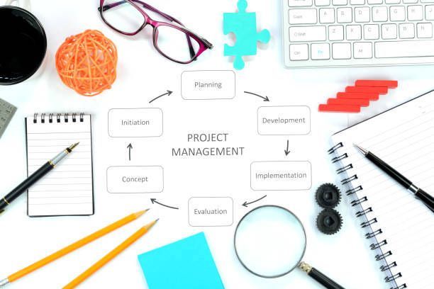 A Group of People Are Sitting Around a Table Having a Meeting.