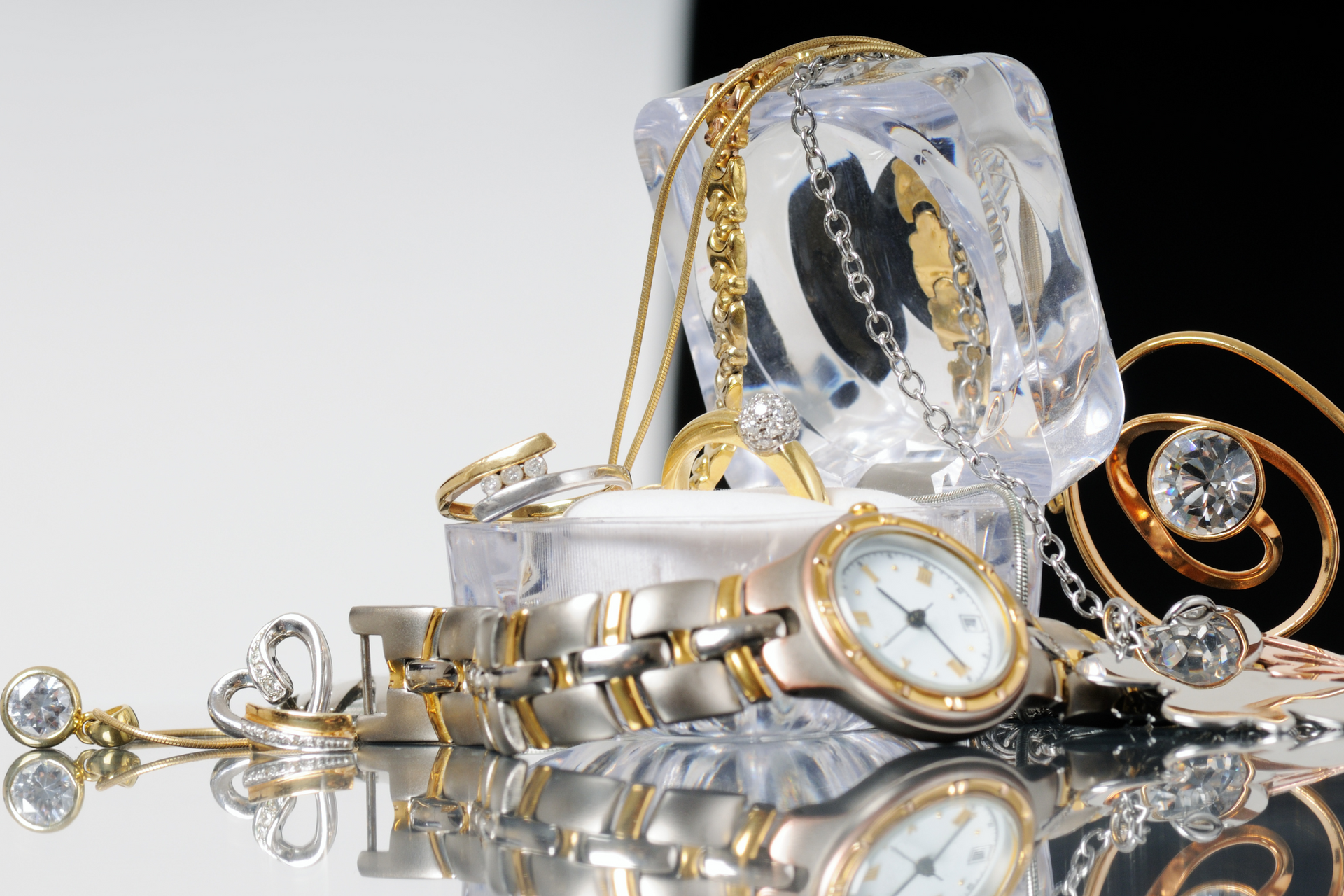 gold watch