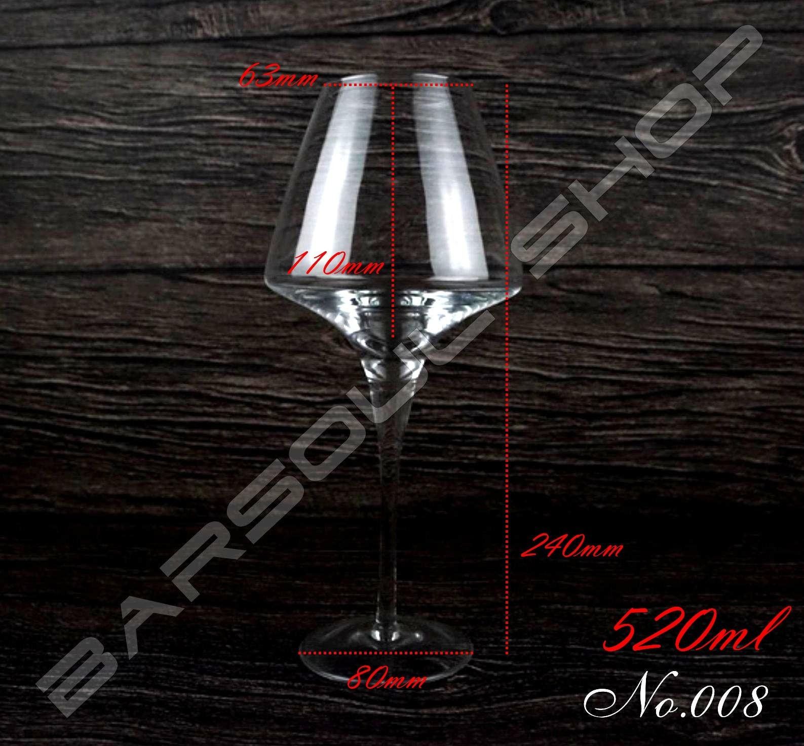 008百慕紅酒杯 520cc.