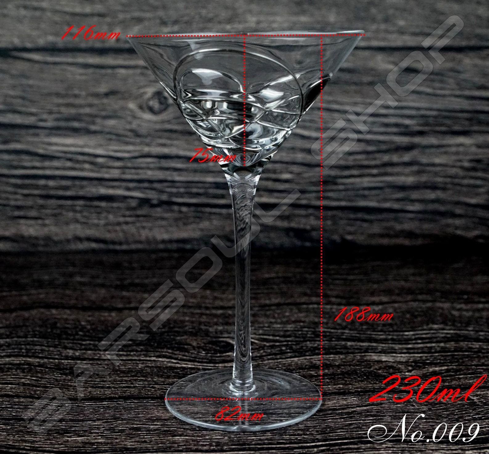009銀絲雞尾酒杯 230cc.