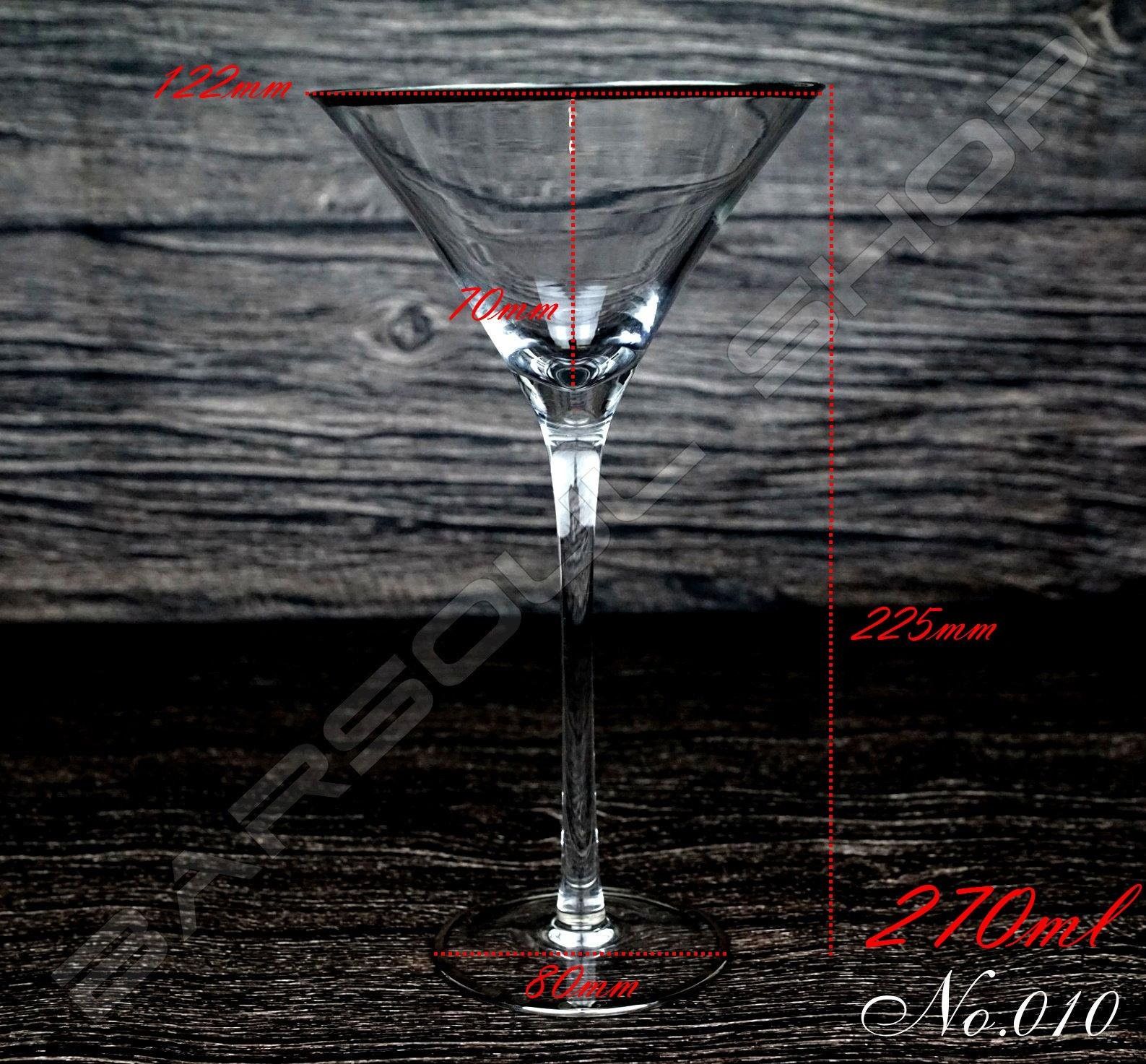 010銀口雞尾酒杯 270cc.