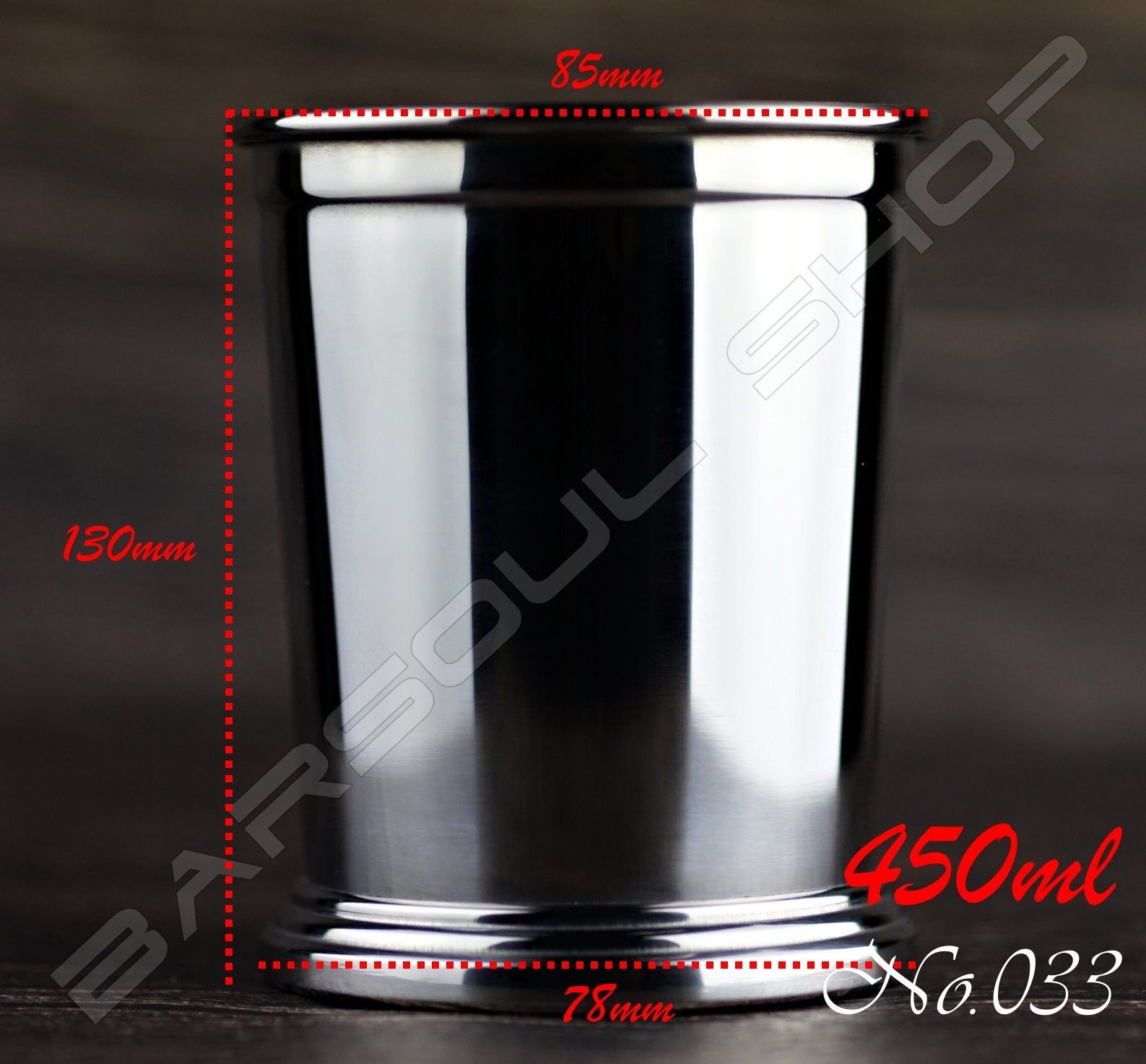 033朱立普冷飲杯 450cc.