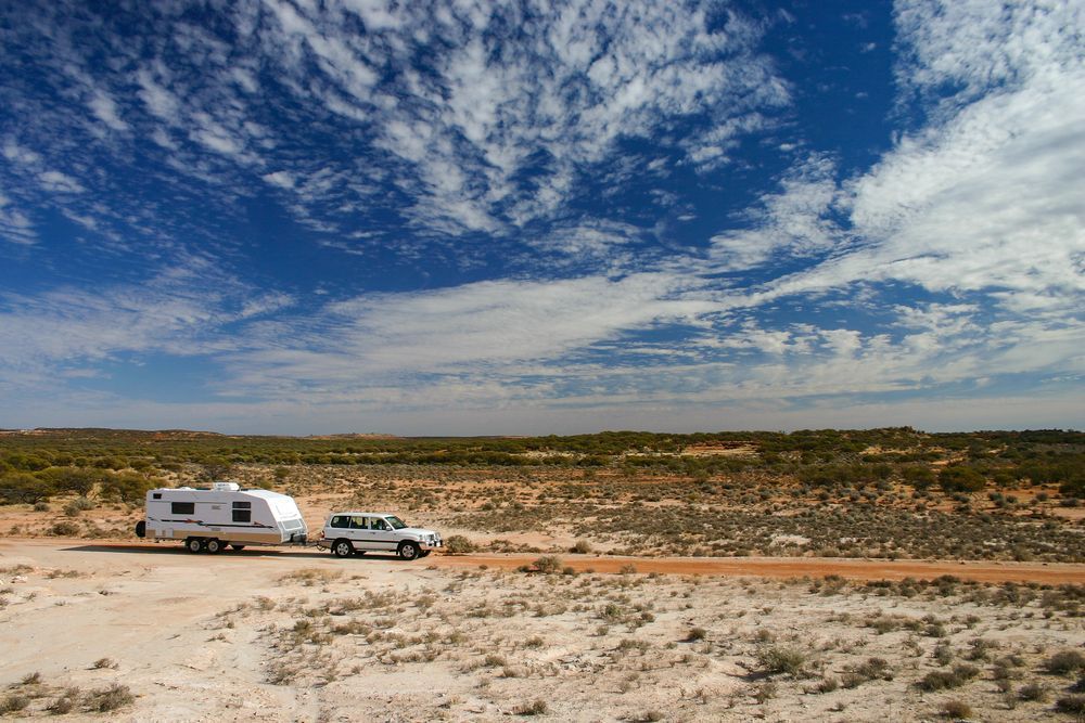 Caravans Parked Undercover — Caravan Experts In The Charters Towers Region, QLD