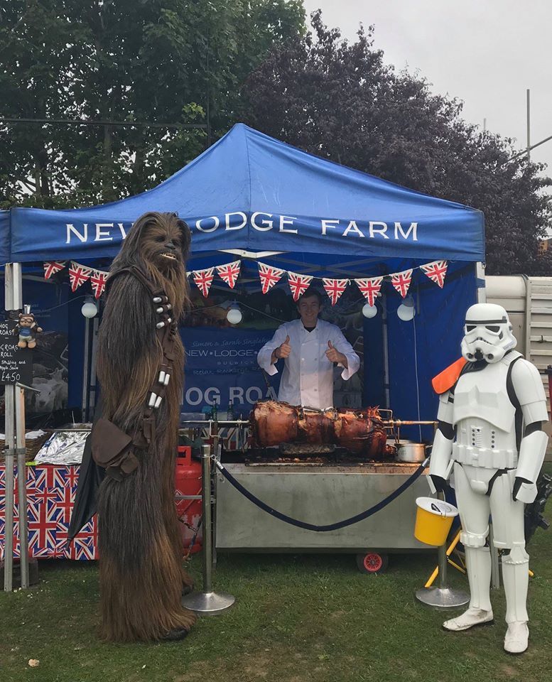 New Lodge Farm Hog Roast Event