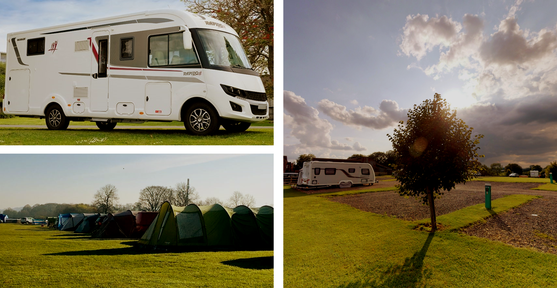 Transfer to the New Lodge Farm Touring Frequently Asked Questions section