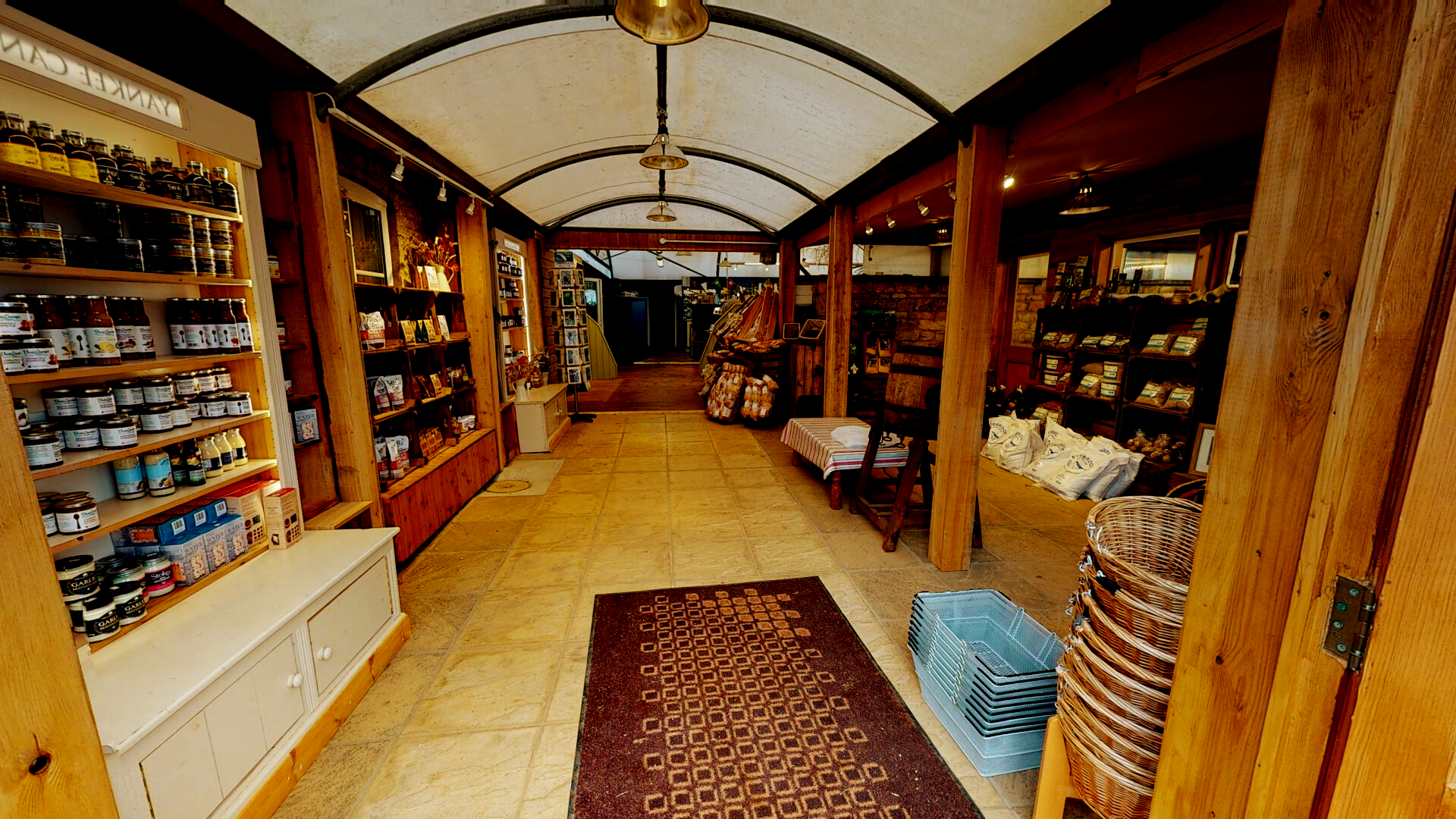 New Lodge Farm Shop Entrance