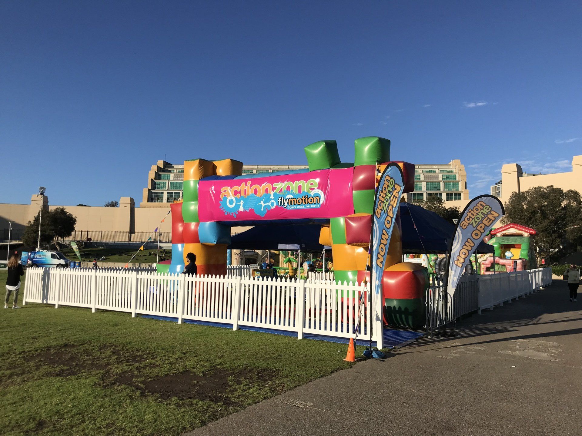 Inflatable playground