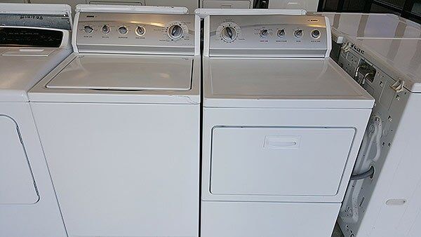 Clean-Looking Washer & Dryer — Appliance in Sacramento, CA