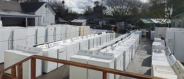 Dryers in Display — Appliance in Sacramento, CA