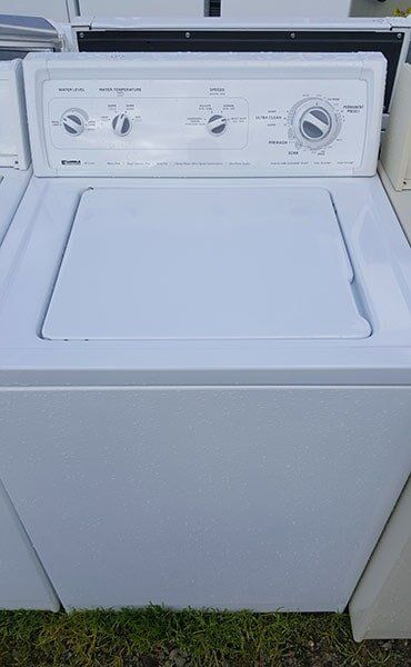 White Clean-Looking Washer — Appliance in Sacramento, CA