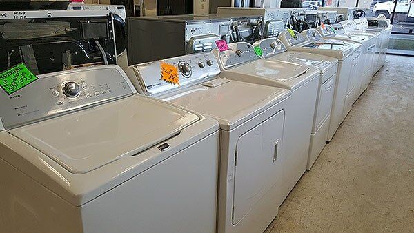 Washers & Dryers with Notes on Top — Appliance in Sacramento, CA