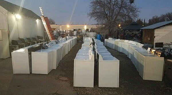 Rows of Washers — Appliance in Sacramento, CA