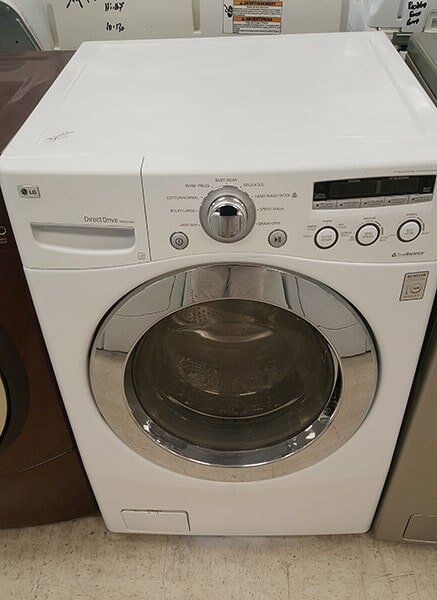 Washer with Silver Accent Color — Appliance in Sacramento, CA