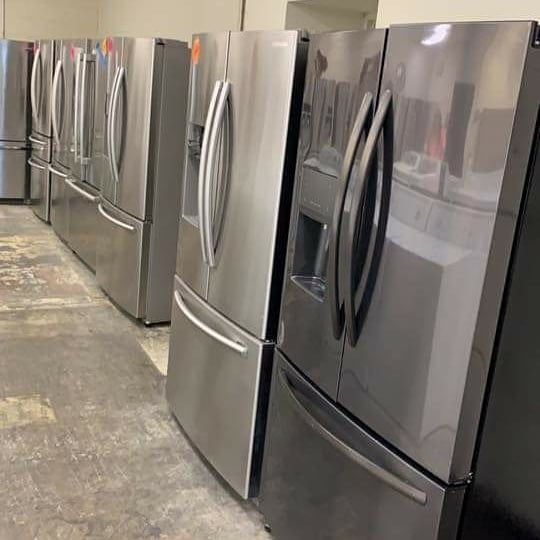 All-White Colored Refrigerator — Appliance in Sacramento, CA All-White Colored Refrigerator — Appliance in Sacramento, CA