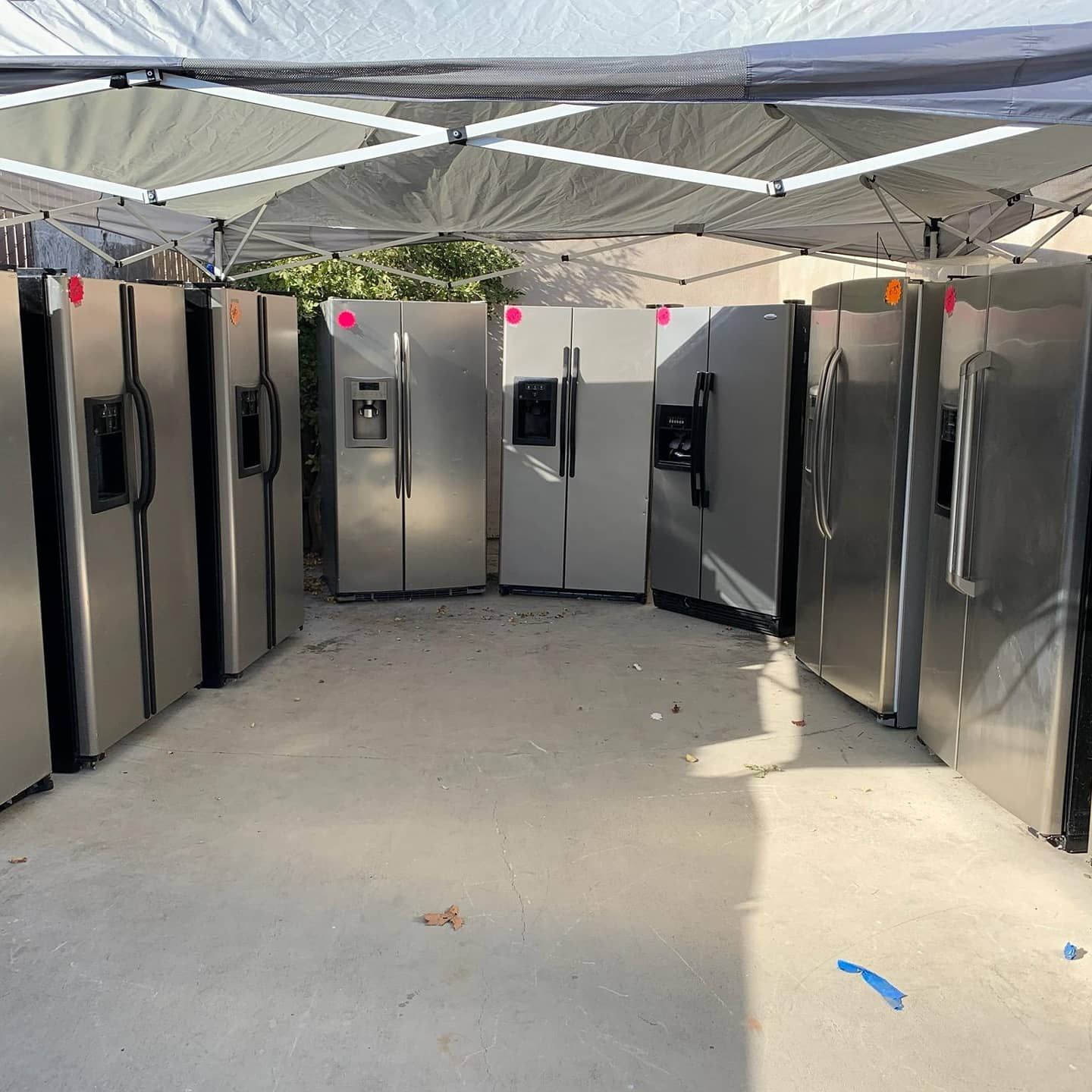 Clean-Looking Refrigerator with Ice Maker — Appliance in Sacramento, CA