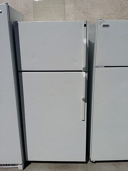 All-White Colored Refrigerator — Appliance in Sacramento, CA