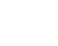 a white crown and rye logo with a white crown