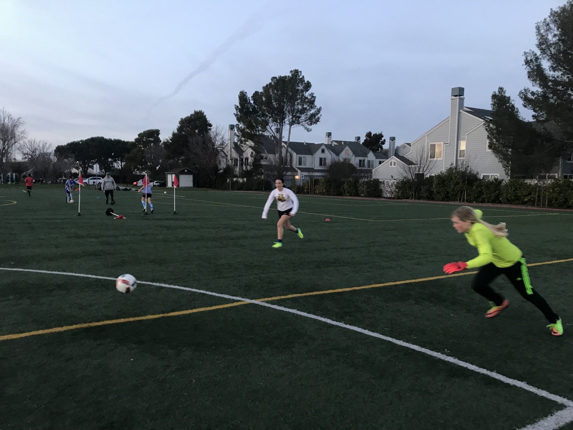 SAN MATEO YOUTH SOCCER KEEPER TRAINING