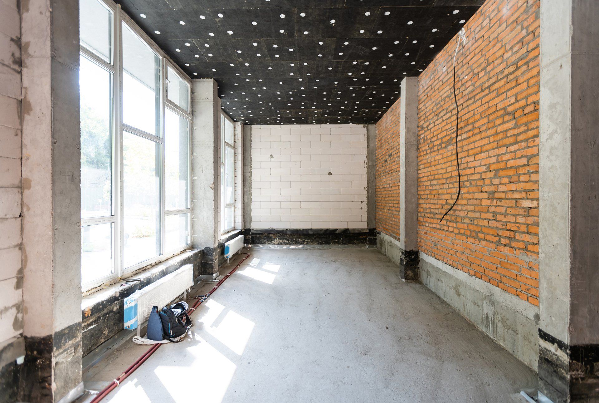 réalisation d'un chantier en cours