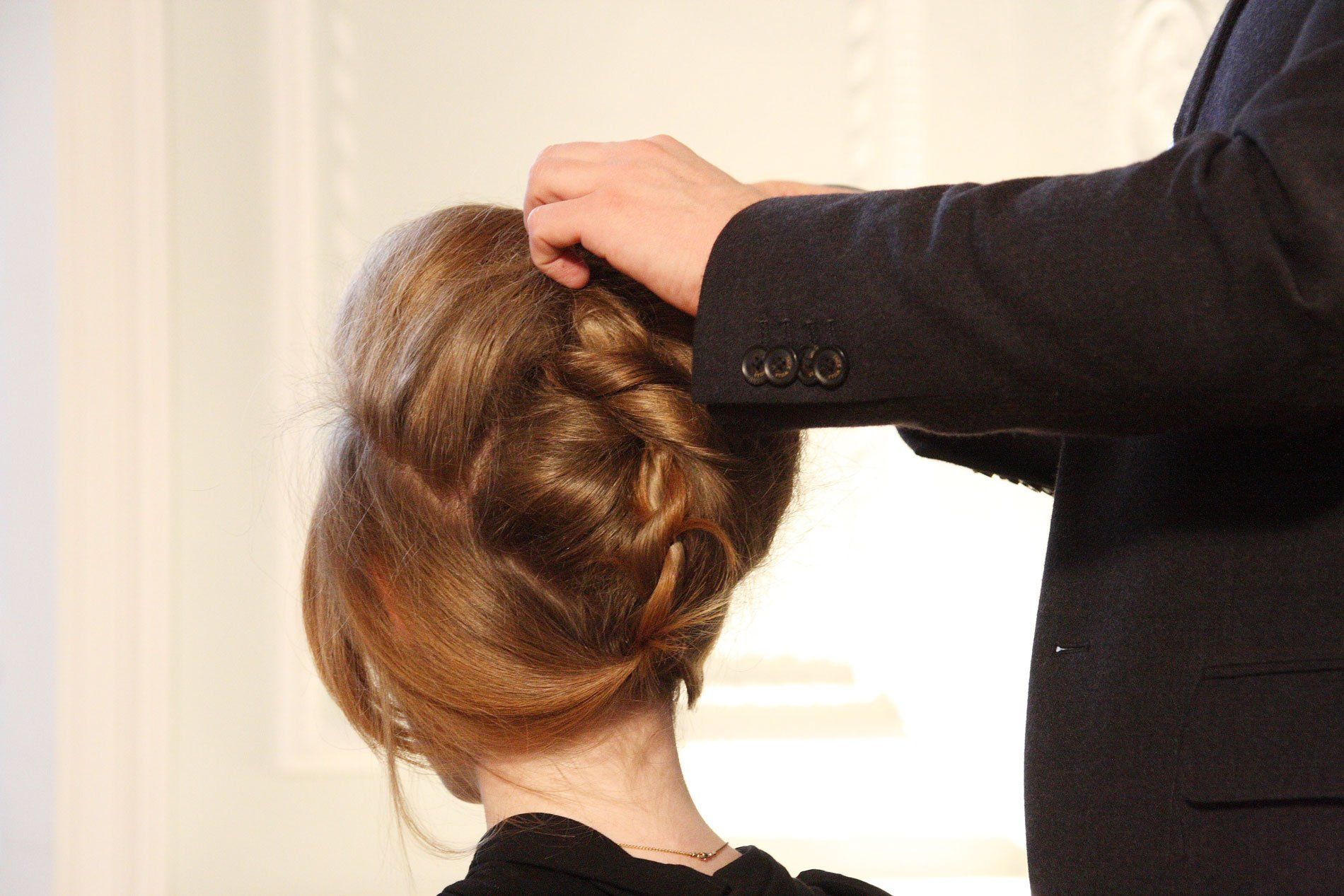 Hair Styling Brunette