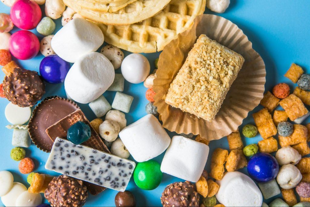mixture of junkfood