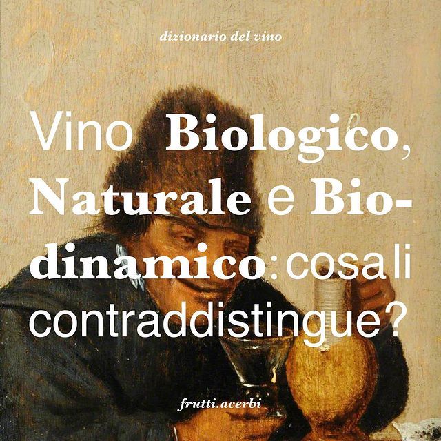 differenze vino biologico, naturale e biodinamico
