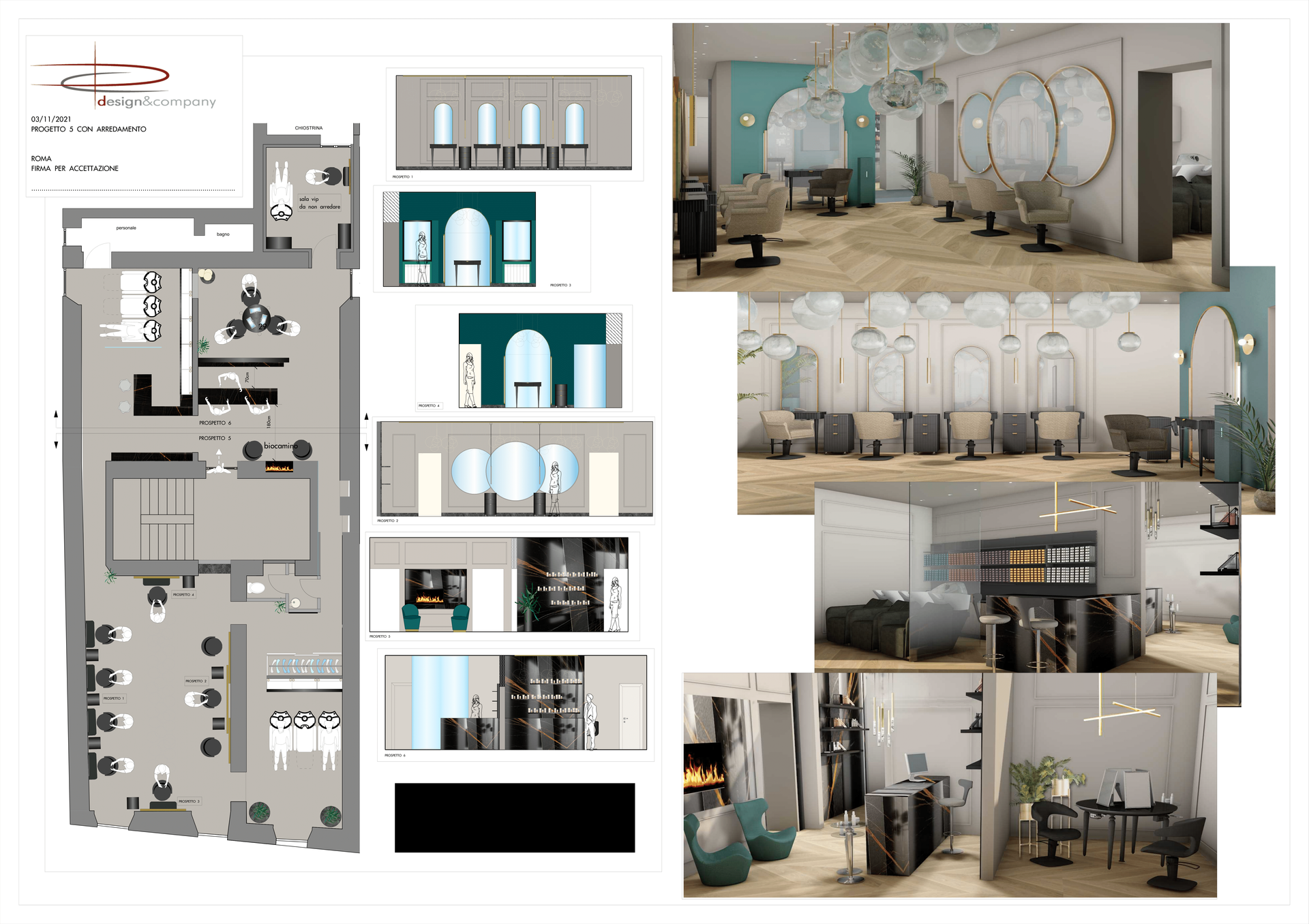 progettazione interni a roma