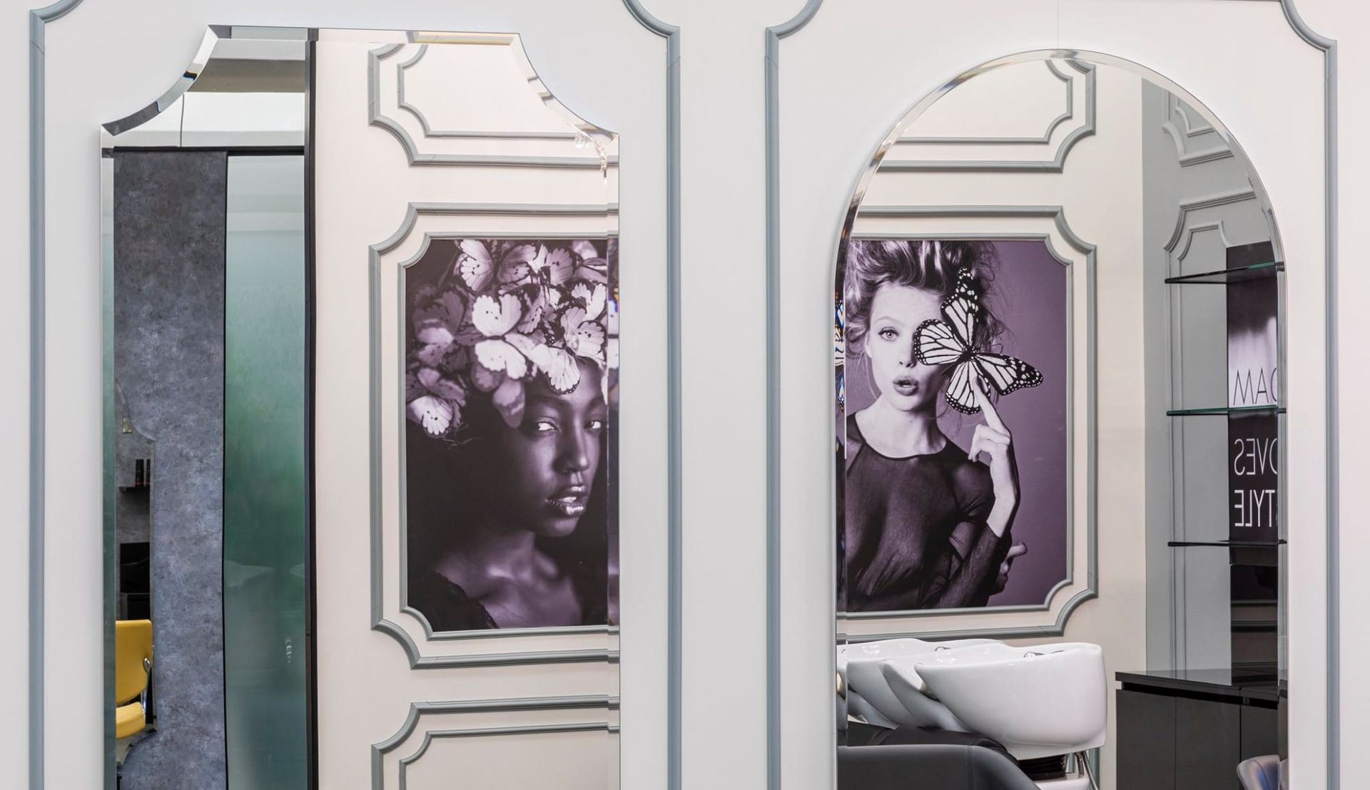 arredamento negozi parrucchieri