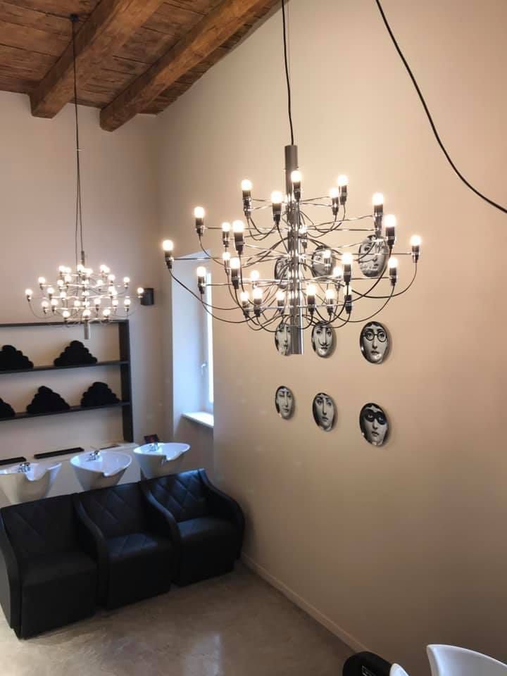 lampadari per parrucchieri