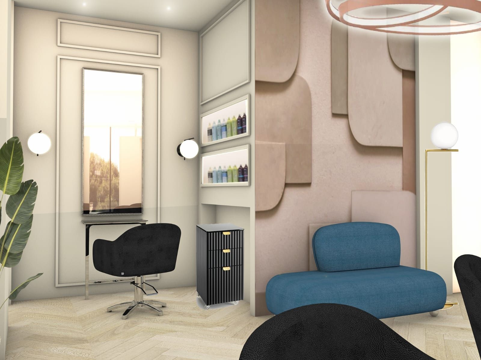 divanetti per parrucchieri