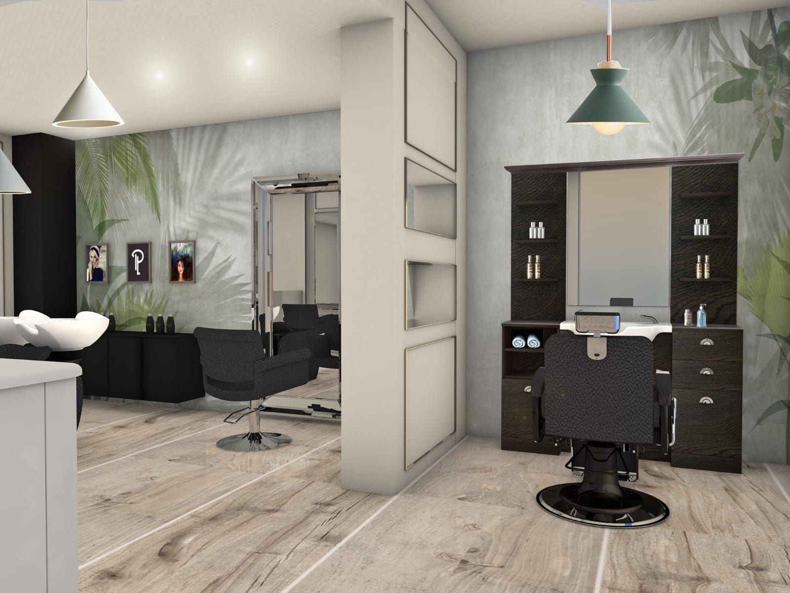 mobili per parrucchieri