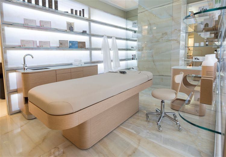 lettino per massaggio