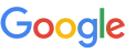 The Google logo in blue, red, yellow, and green.